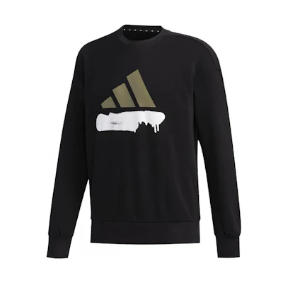 adidas O2 Swt Bos Crewneck Sweatshirt Black FM9405