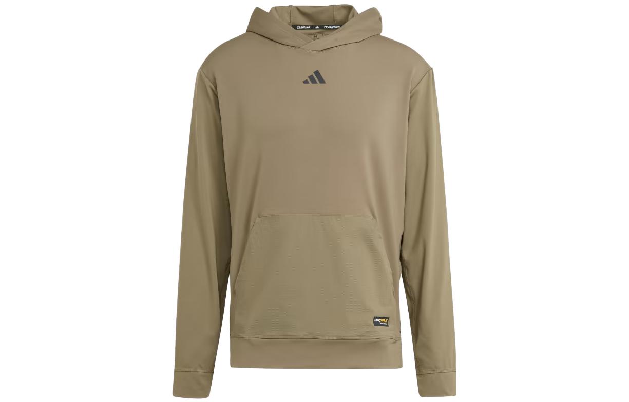 adidas Olive Green Pullover Hoodie IL1380