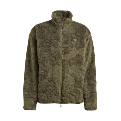 adidas Olive Green Solid Zip-Up Track Jacket Japan Edition IL5175-JAPAN