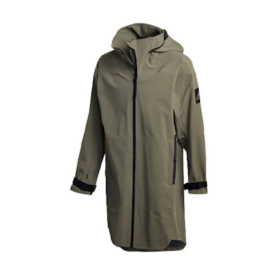 adidas Olive Green Windproof Hooded Jacket GD9427