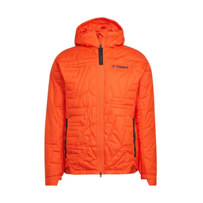 adidas Orange Striped Logo Hoodie Jacket Japan Edition HH9228