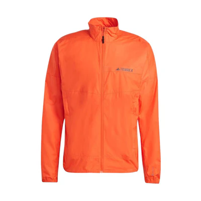 adidas Orange Zip-Up Jacket with Logo Print (Japan Edition) HM4027-JAPAN