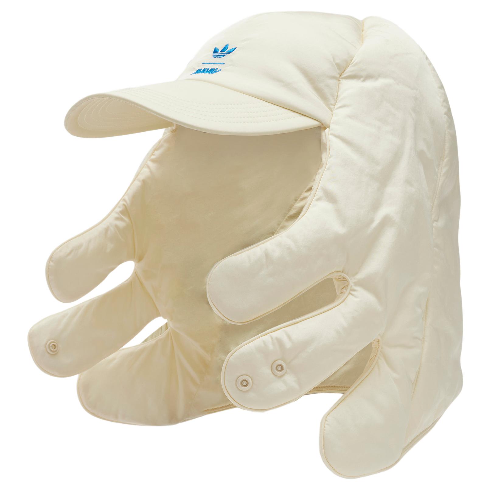 adidas Original Sustainable Nylon Cap Unisex Couple Style in Off-White. JG8851