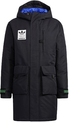 adidas Originals Jaket Panjang Musim Dingin Puffer Hoodie Hitam 2-in-1. H58062 Buy adidas Originals Jaket Panjang Musim Dingin Puffer Hoodie Hitam 2-in-1. H58062