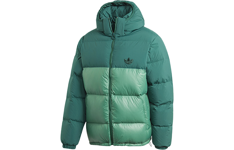 Adidas Originals 2020 Green Down Regen Puff Hooded Jacket GE1329