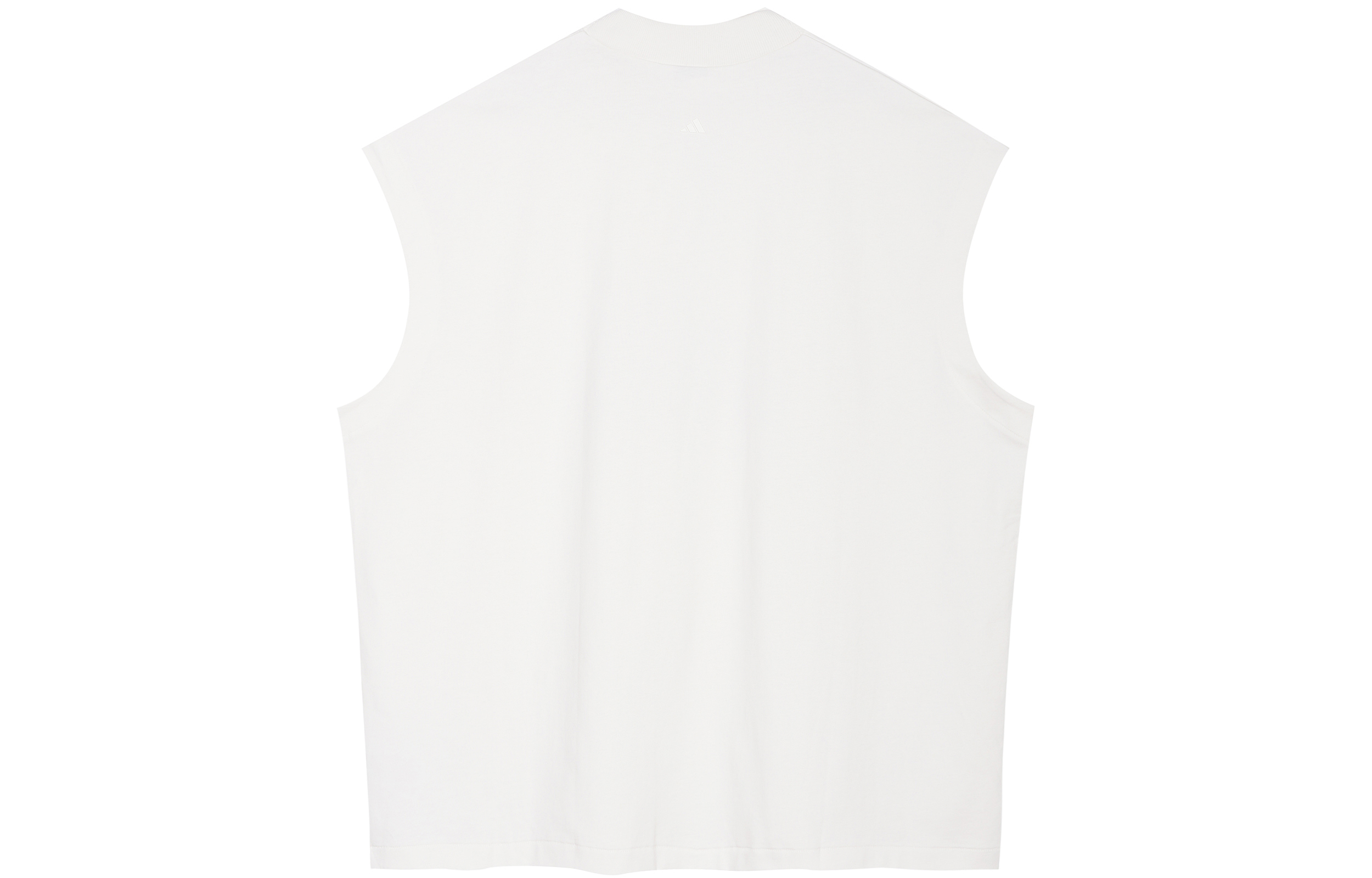 Lookbook Camiseta Sin Mangas Unisex Blanca adidas Originals 2023 Logo Gráfico. IA3443