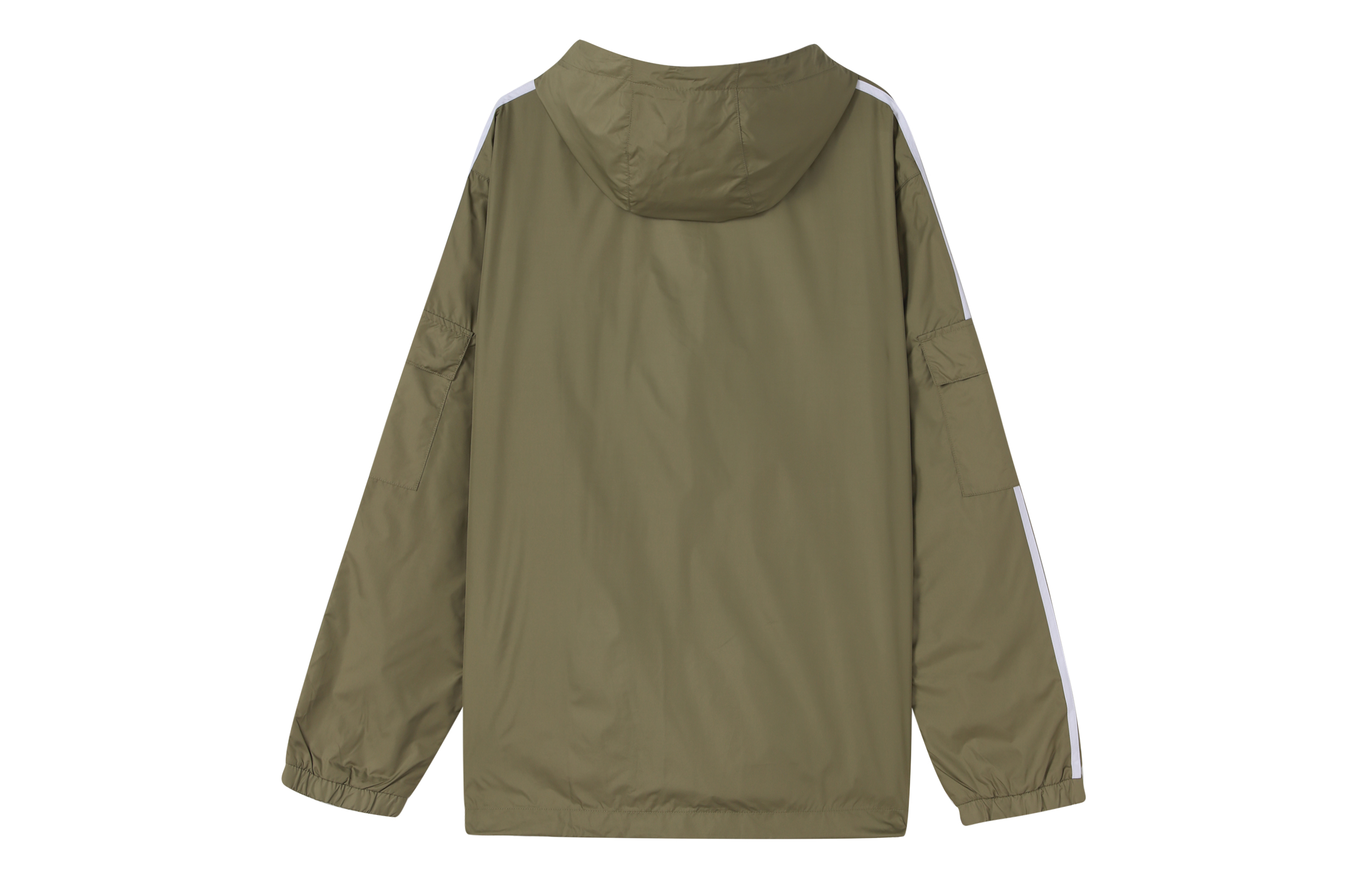 adidas Originals 3-Stripes Hoodie Jacket Olive Green H06684 圖 3