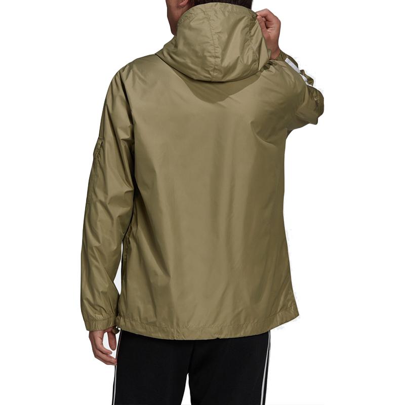 adidas Originals 3-Stripes Hoodie Jacket Olive Green H06684 圖 5