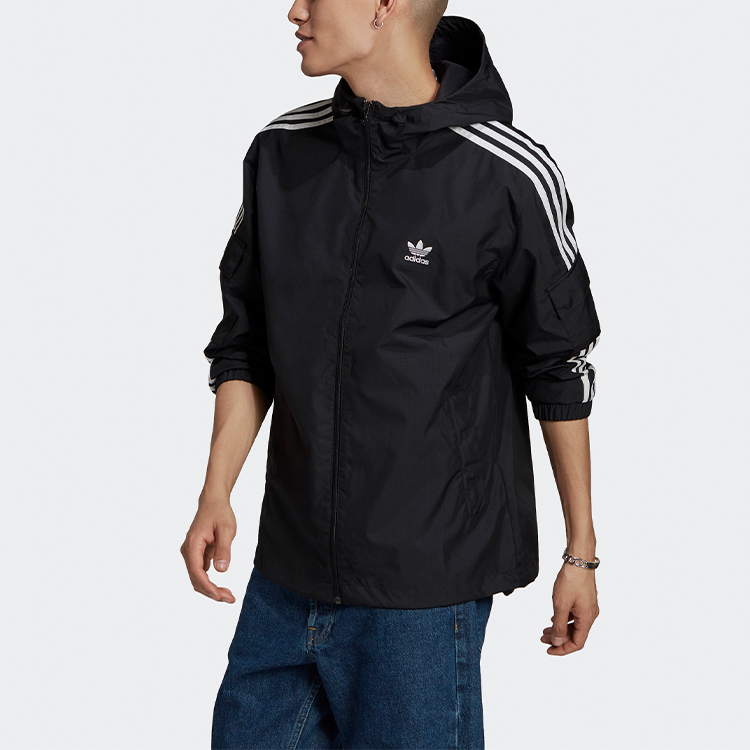 Purchase Adidas Originals Sudadera Chaqueta 3-Stripes Loose Fit para Pista. GN3475