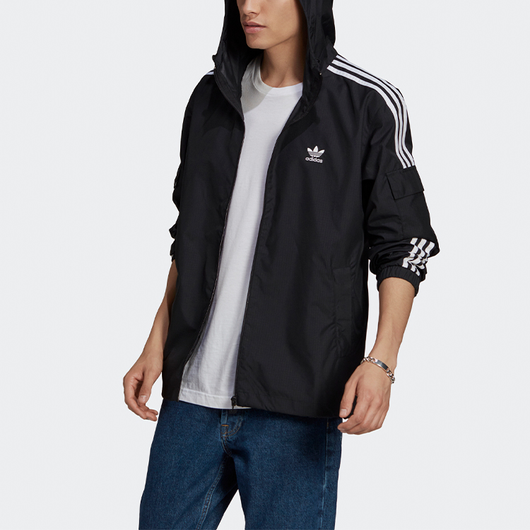 Sizing Adidas Originals Sudadera Chaqueta 3-Stripes Loose Fit para Pista. GN3475