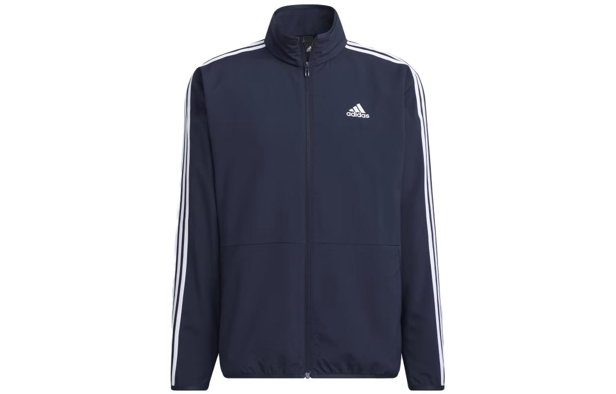 adidas Originals 3-Stripes Track Jacket Blue Long Sleeve IA9375