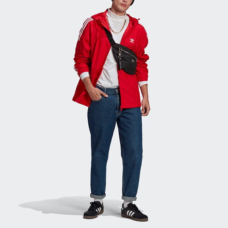 adidas Originals 3-Stripes Track Jacket Casual Sportswear GN3473 圖 4