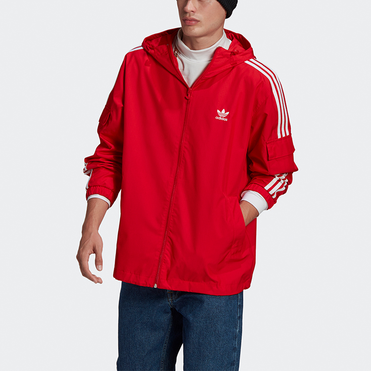 adidas Originals 3-Stripes Track Jacket Casual Sportswear GN3473 圖 5