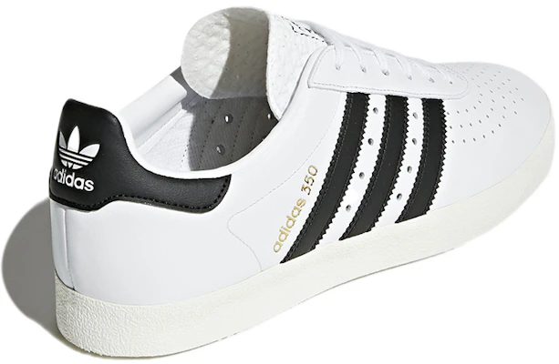 adidas Originals 350 Low ''Blanc Noir'' CQ2780 Shop adidas Originals 350 Low ''Blanc Noir'' CQ2780