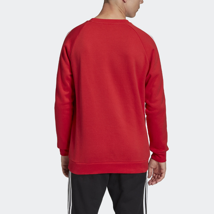 adidas Originals 3 Stripe Crewneck Sweatshirt Red - Japanese Edition FM3761-日版 圖 5