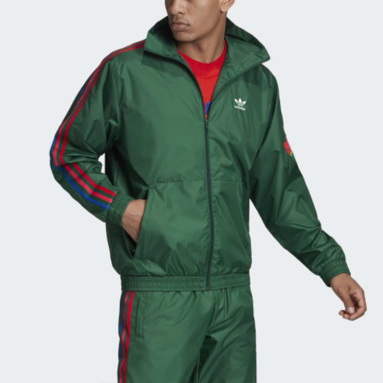 adidas Originals 3D Trefoil Track Jacket Dark Green - Fall Collection GE0847 圖 4