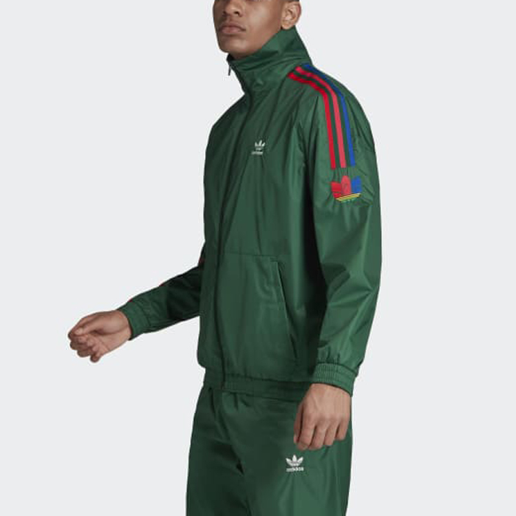 adidas Originals 3D Trefoil Track Jacket Dark Green - Fall Collection GE0847 圖 6