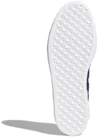 Shop adidas originals 3MC Vulc 舒適耐磨休閒板鞋 藏藍色