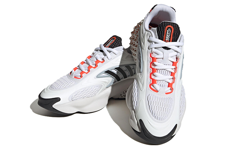 Lookbook 阿迪达斯 Originals 4D Krazed '白黑' HP2819