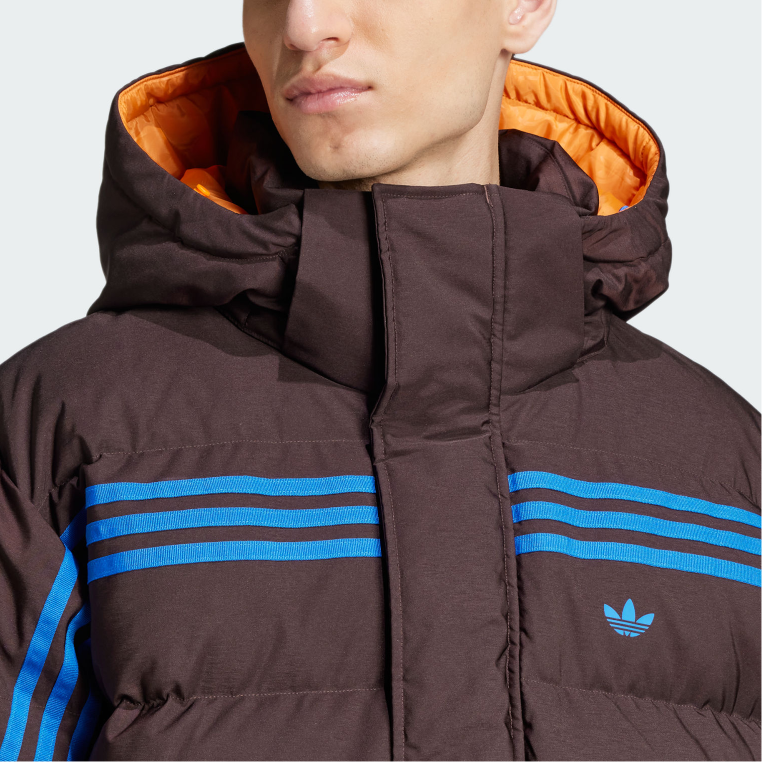 Purchase Chaqueta Acolchada adidas Originals 70s FW24 Gris Oscuro Marrón - Estilo y Calidez. JL9556