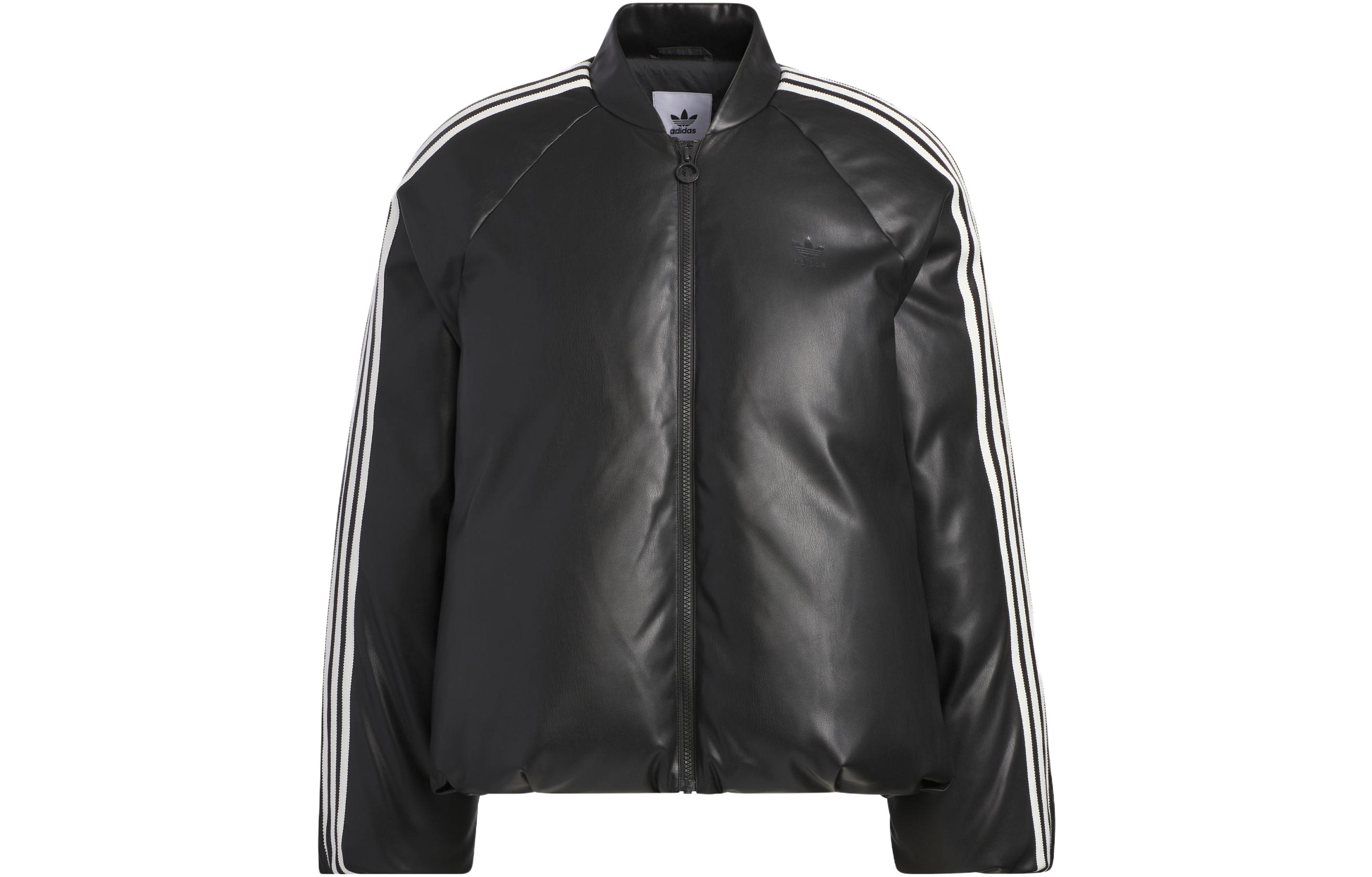 adidas Originals 800 Fill Power Printed Puffer Down Jacket Unisex Black. IW0762