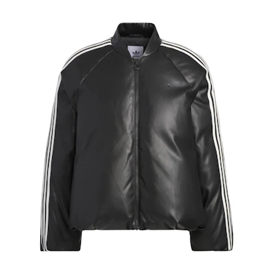 adidas Originals 800 Fill Power Printed Puffer Down Jacket Unisex Black. IW0762