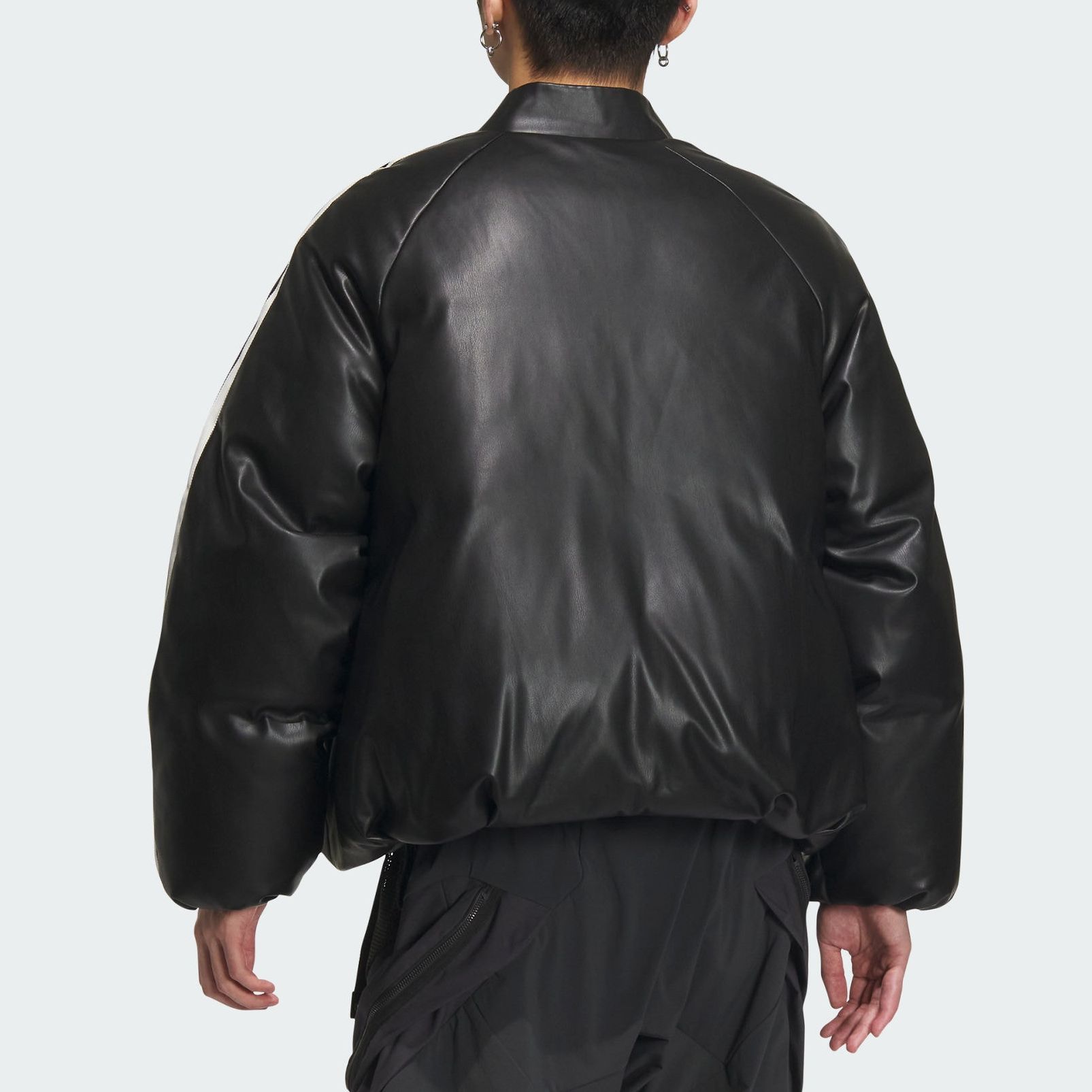 adidas Originals 800 Fill Power Printed Puffer Down Jacket Unisex Black. IW0762 圖 4