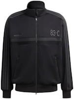 adidas Originals 83-C Blue Version Black Track Jacket with Embroidered Stripes IA2467 adidas Originals 83-C Blue Version Black Track Jacket with Embroidered Stripes IA2467