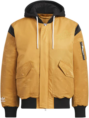 adidas Originals × FEIFEI RUAN 棕色印花拉鍊連帽外套 IX4233 Order adidas Originals × FEIFEI RUAN 棕色印花拉鍊連帽外套 IX4233