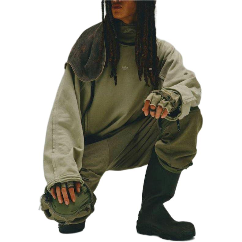 Details for 阿迪达斯 Originals × HAMCUS 米色胸前Logo男女同款卫衣 IS0648