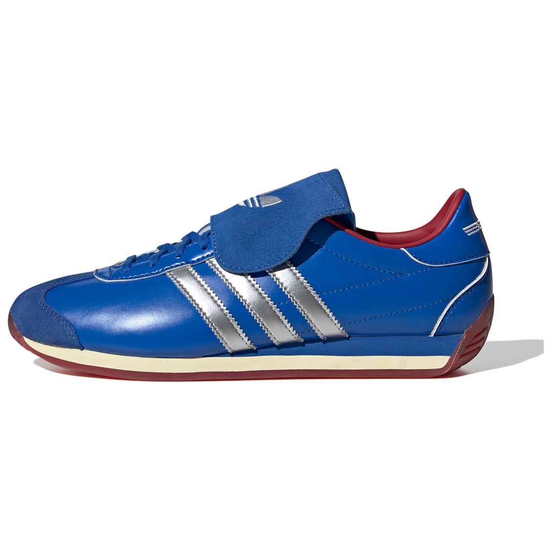 adidas Originals × YESEYESEE Country OG Blue Silver Casual Low-Top Shoes JR2601