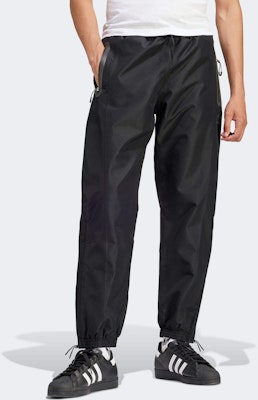 adidas Originals Black Double Knit Zipper Pocket Joggers Sports Pants. IS2838 Lookbook adidas Originals Black Double Knit Zipper Pocket Joggers Sports Pants. IS2838