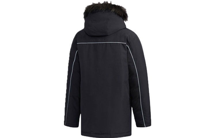 Lookbook adidas Originals  Black Hooded Long Sleeve Down Jacket Winter Edition FL1417