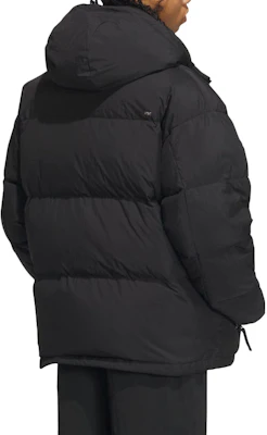 아디다스 오리지널 블랙 후드 퍼퍼 재킷 캐주얼 웨어. IU4829 Shop 아디다스 오리지널 블랙 후드 퍼퍼 재킷 캐주얼 웨어. IU4829