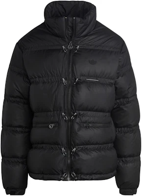 アディダス オリジナルス ブラック ロゴ刺繍入り ダウンジャケット. HL9178 Order アディダス オリジナルス ブラック ロゴ刺繍入り ダウンジャケット. HL9178