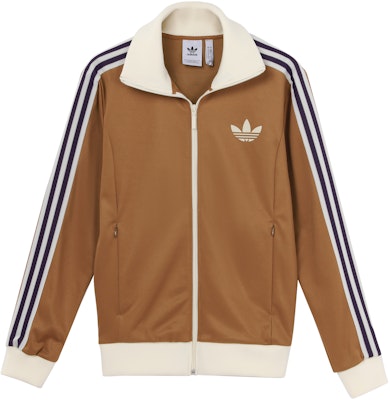 adidas Originals 棕色復古三葉草標誌與三條紋運動外套. IB3427 Buy adidas Originals 棕色復古三葉草標誌與三條紋運動外套. IB3427