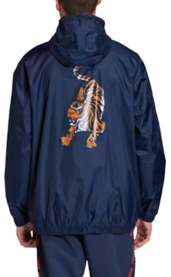 adidas Originals China Style Tiger Embroidered Logo Zip Hoodie Jacket Blue GC8690 Shop adidas Originals China Style Tiger Embroidered Logo Zip Hoodie Jacket Blue GC8690