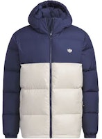 Chaqueta adidas Originals Acolchada con Capucha Colorblock Azul Índigo. IU4778 Order Chaqueta adidas Originals Acolchada con Capucha Colorblock Azul Índigo. IU4778