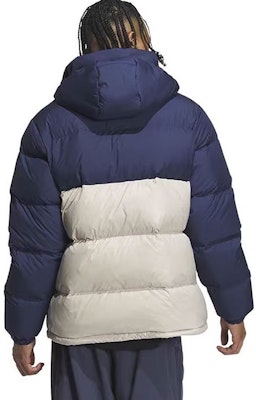 阿迪达斯 Originals 拼色连帽羽绒服 深靛蓝 IU4778 Shop 阿迪达斯 Originals 拼色连帽羽绒服 深靛蓝 IU4778