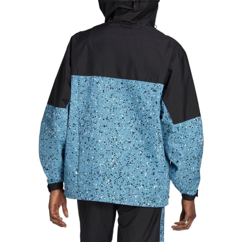 adidas Originals  Colorblock Logo Outdoor Jacket - Blue HK5019 圖 4