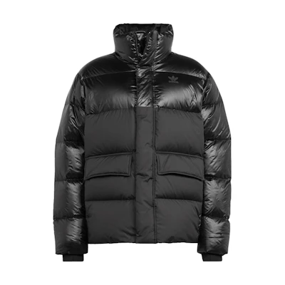 adidas Originals Colorblock Puffer Down Jacket - Black. IR7133