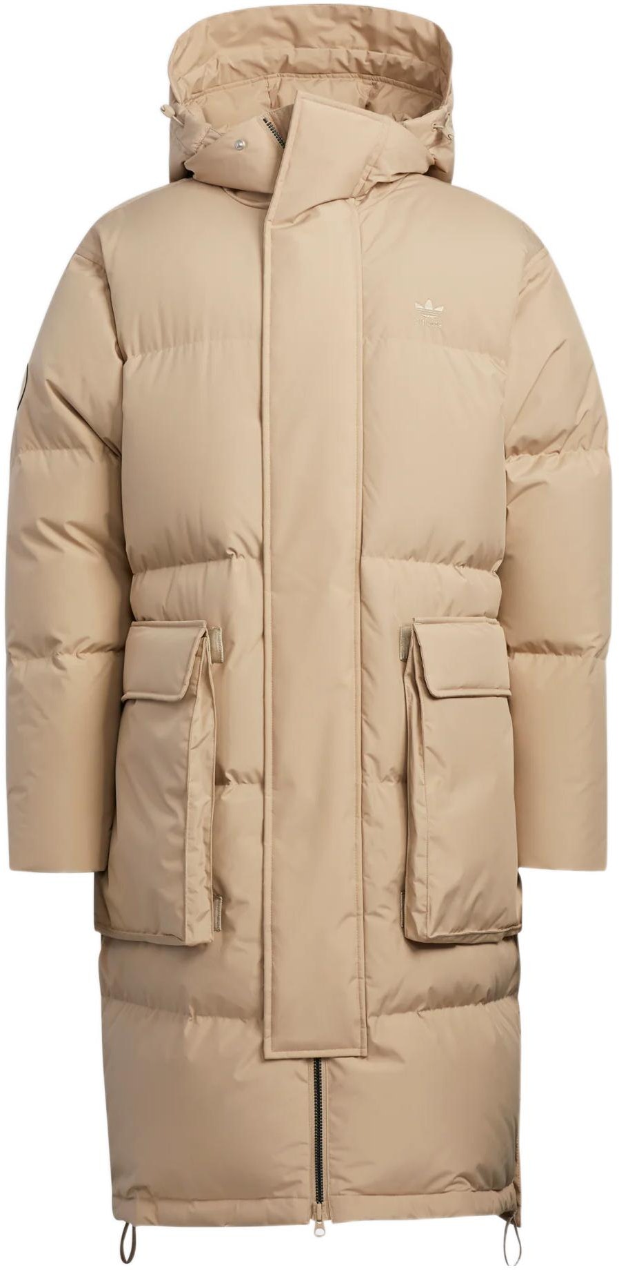 adidas-originals-duck-down-puffer-jacket-with-zipper-khaki-color-hs-7290