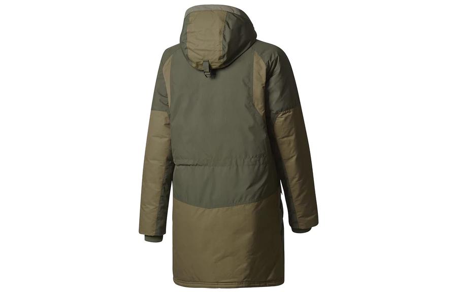adidas Originals  Green Hooded Pocket Long Sleeve Outdoor Jacket bq4068 圖 3