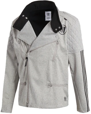 adidas Originals 灰色立領寬鬆版運動外套 CD7736 Order adidas Originals 灰色立領寬鬆版運動外套 CD7736