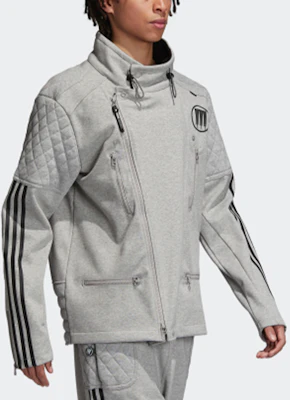 adidas Originals 灰色立領寬鬆版運動外套 CD7736 Sizing adidas Originals 灰色立領寬鬆版運動外套 CD7736