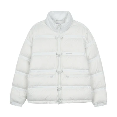 adidas Originals Quilted Stand Collar Down Jacket Solid Color. HL6786