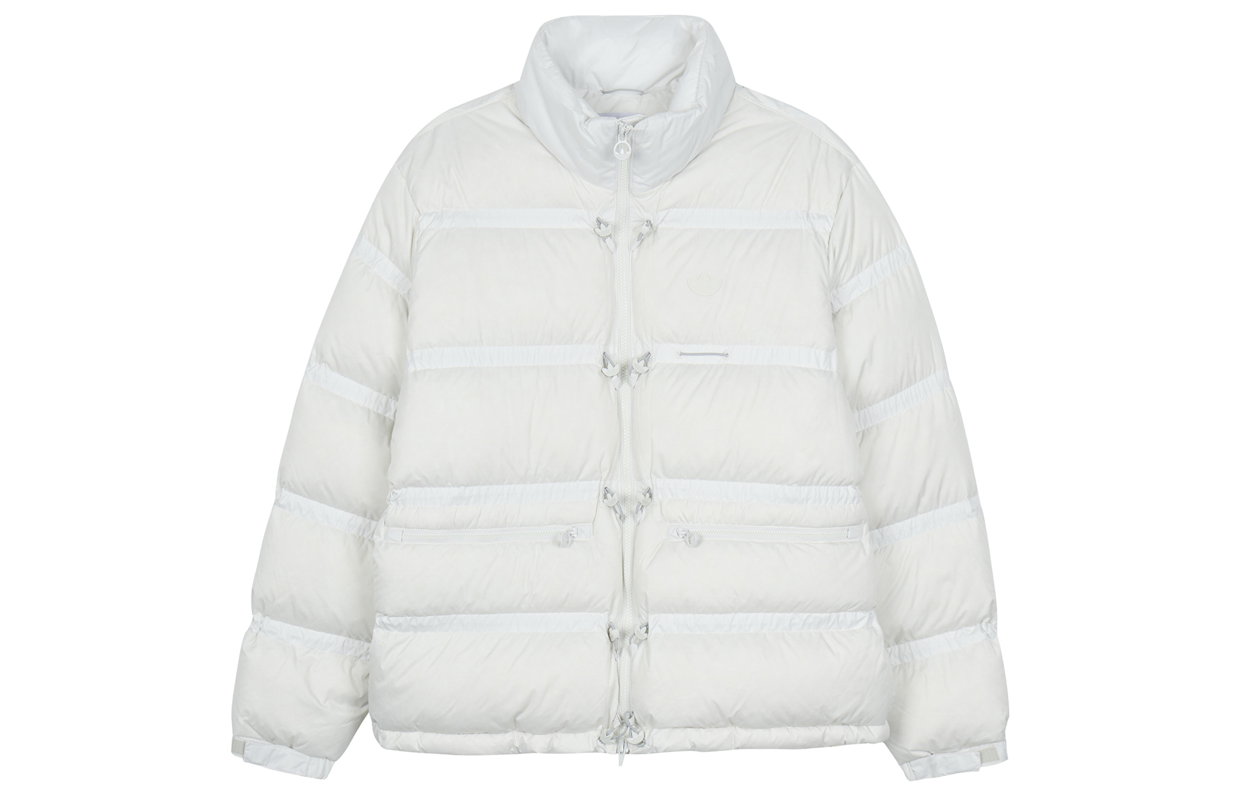 adidas Originals  Quilted Stand Collar Down Jacket Solid Color. HL6786 圖 2