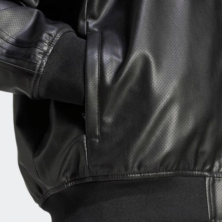 Details for adidas Originals Jaket Kasual Sport Retro Minimalis Hitam JC8220