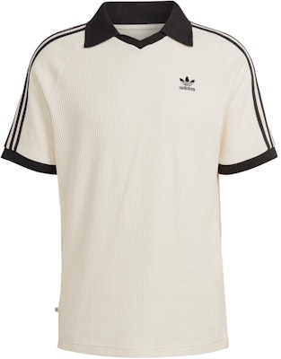 阿迪达斯 Originals 复古条纹拼色标志印花Polo衫奶白色 HA9311 Buy 阿迪达斯 Originals 复古条纹拼色标志印花Polo衫奶白色 HA9311