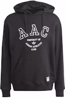 adidas Originals AAC Hoodie Loose Fit Black Embroidered Pullover HZ0700